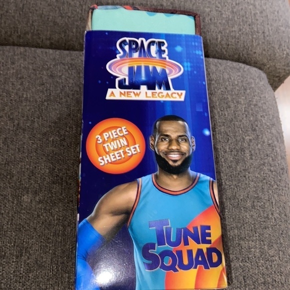 Space Jam A New Legacy LeBron James 3 Piece Twin sheet Set p6 - Picture 2 of 7